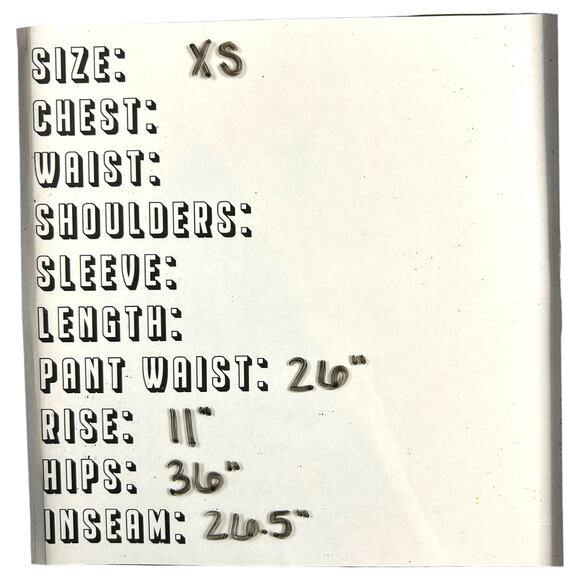 Vetta Size XS Cigarette Pant Timeless Capsule Tencel Side Zip USA Black NEW - Picture 11 of 11